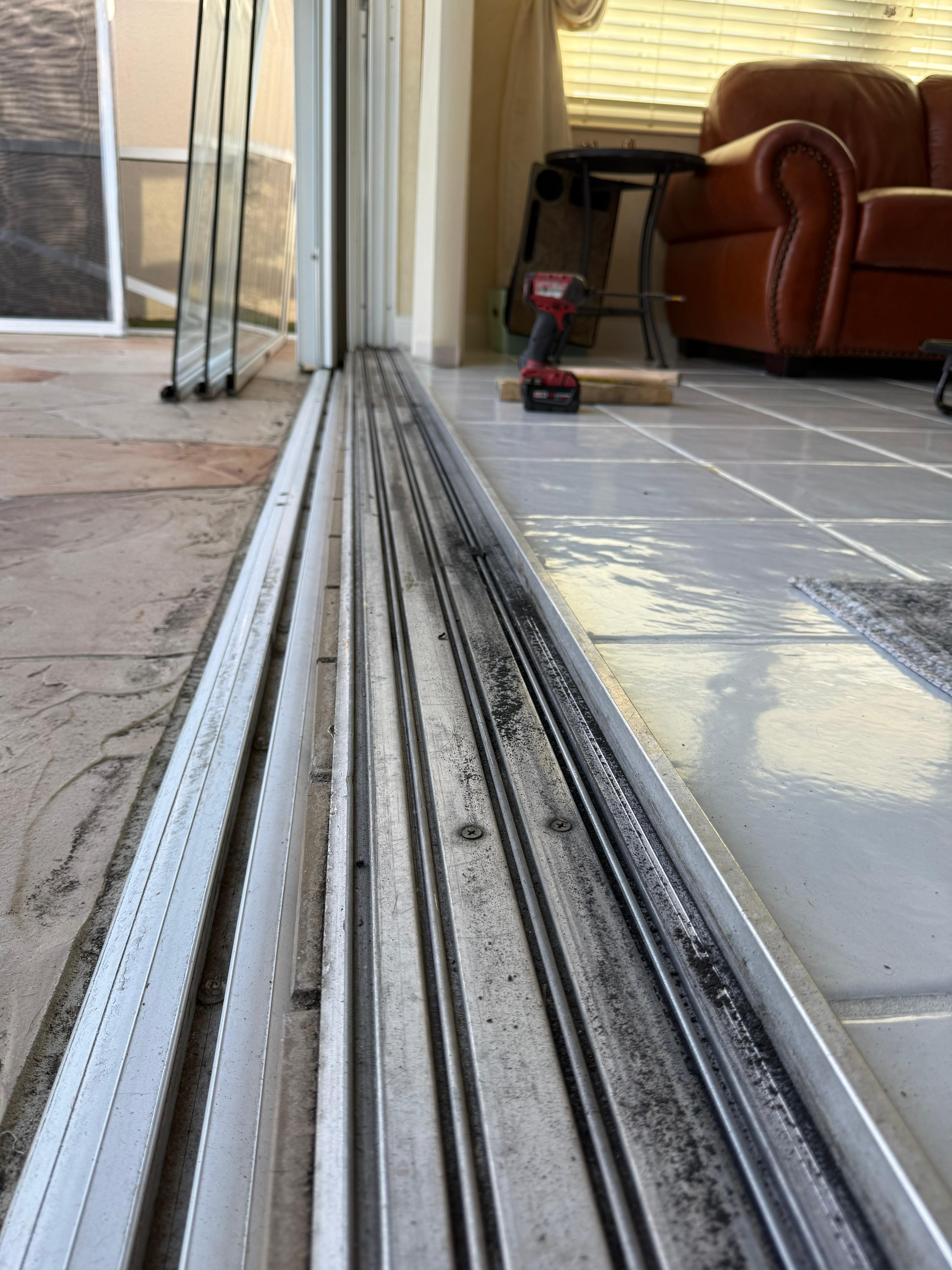 Sliding Door Track Repair service