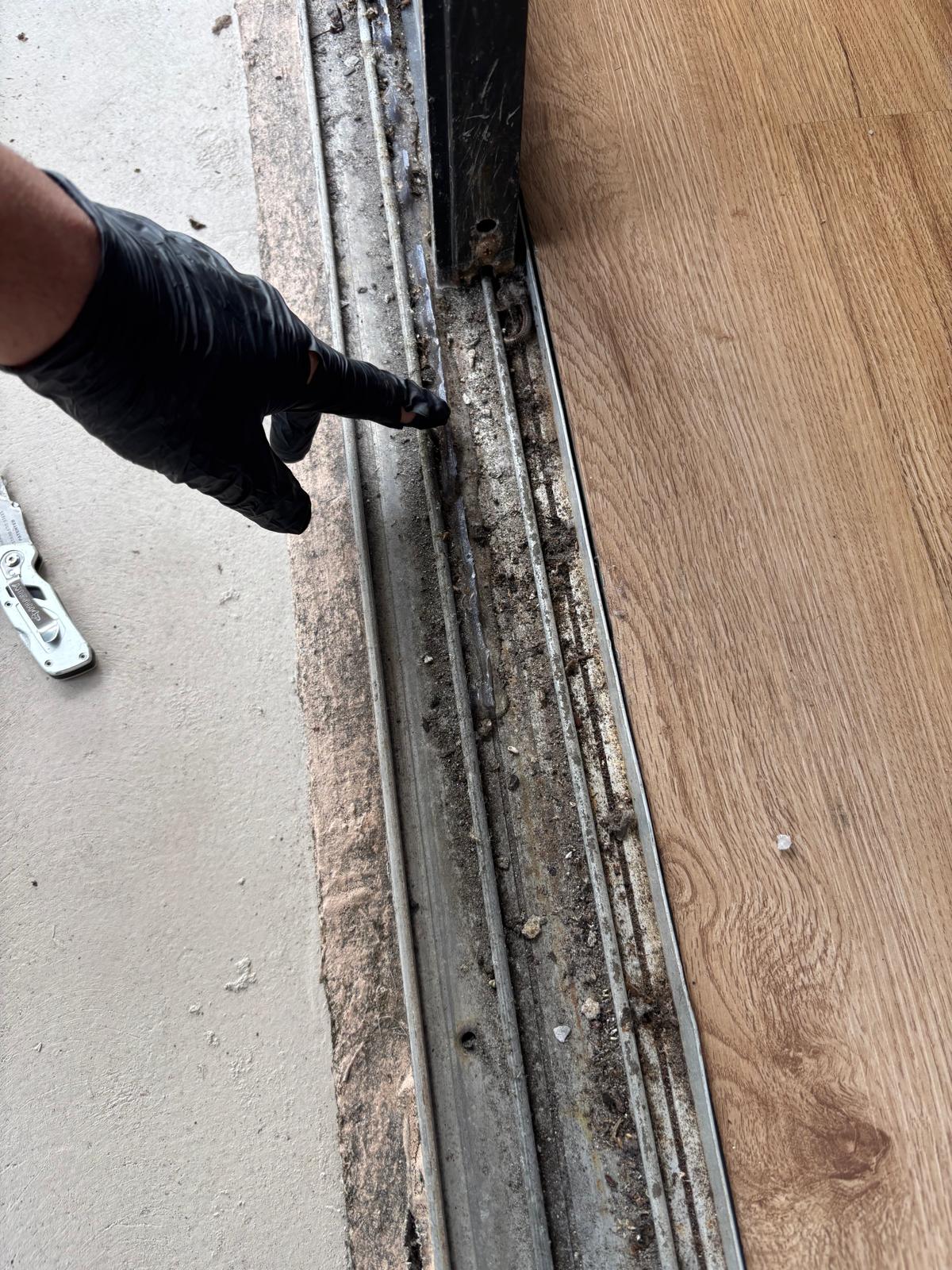 Sliding Door Track Repair service